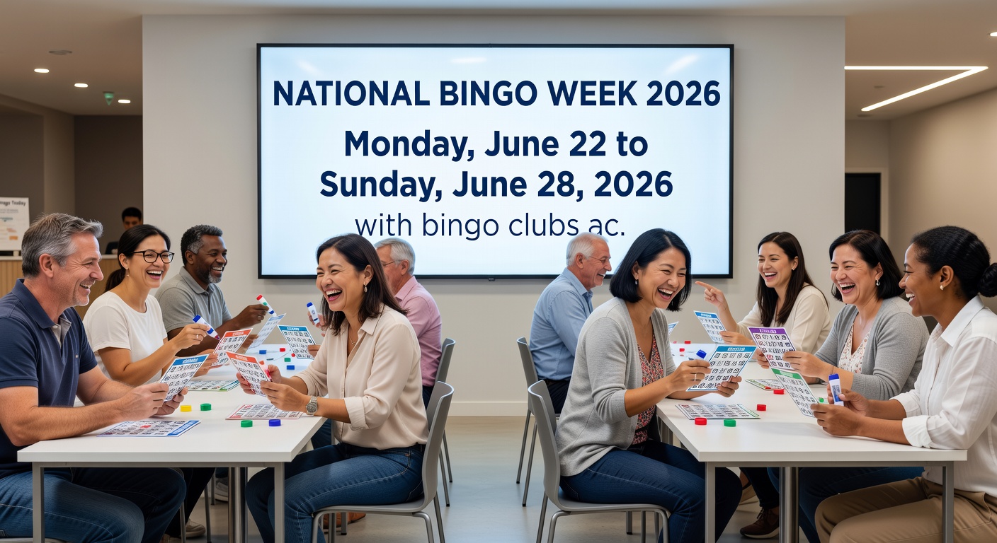 Players participating in charity bingo sessions during National Bingo Week